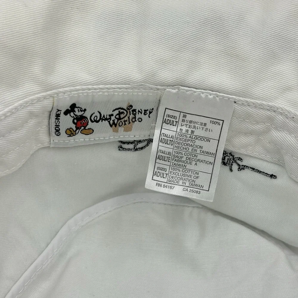 WALT DISNEY WORLD Bucket Hat Mickey Minnie‎ Pluto Goofy Donald Y2K